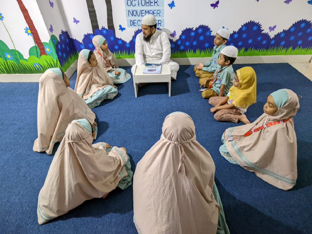 Tarbiyah (Islamic Upbringing) Session with Students