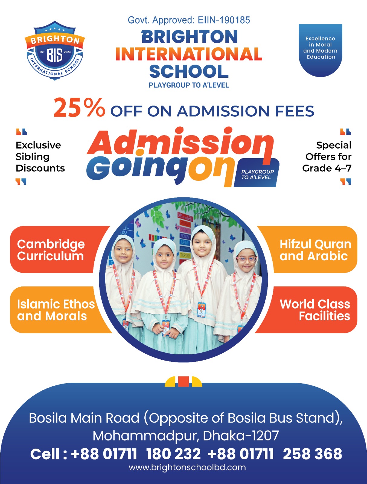 Admission Poster
